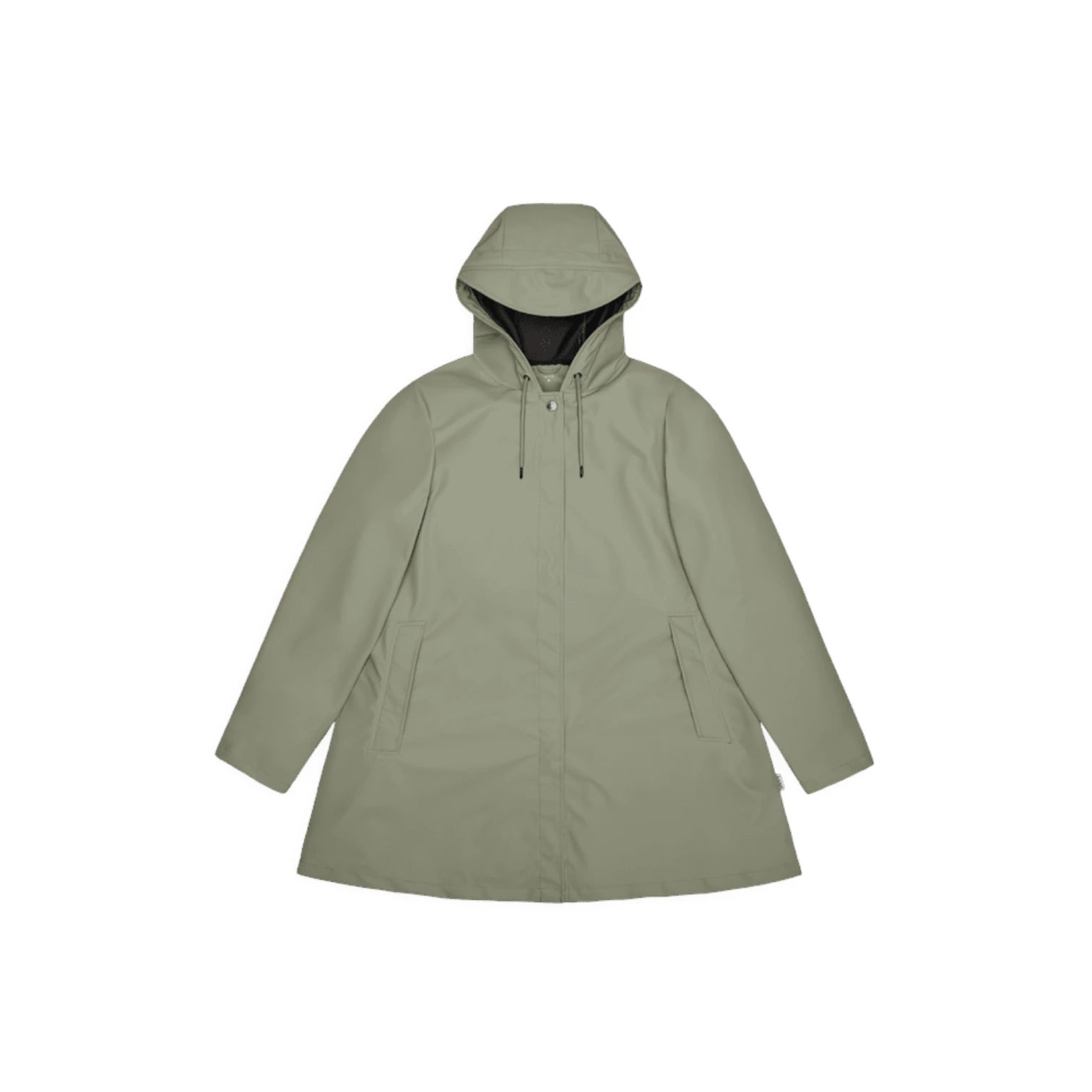 '- ["Abbigliamento","Donna","FW25","Giacche","Rains"] - Giacche Donna Rains A-Line W Jacket(W3) Polyester Drift 18050-DFT - Lupis SRL