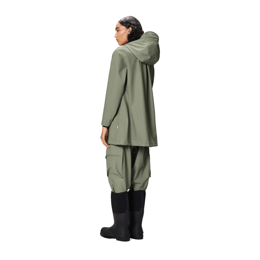 '- ["Abbigliamento","Donna","FW25","Giacche","Rains"] - Giacche Donna Rains A-Line W Jacket(W3) Polyester Drift 18050-DFT - Lupis SRL