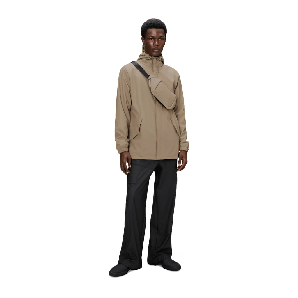 '- ["Abbigliamento","Donna","FW25","Giacche","Rains"] - Giacche Donna Rains Fishtail Jacket(W3) Polyester Beige 18010-BEI - Lupis SRL