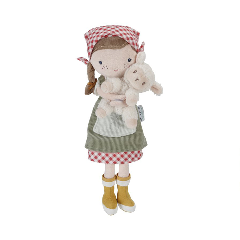 '- ["Accessori","FW25","Giocattoli","Infant","Kids","Little Dutch","Toddler"] - Giocattolo Little Dutch Bambola morbida Rosa pecorella LD4565 - Lupis SRL