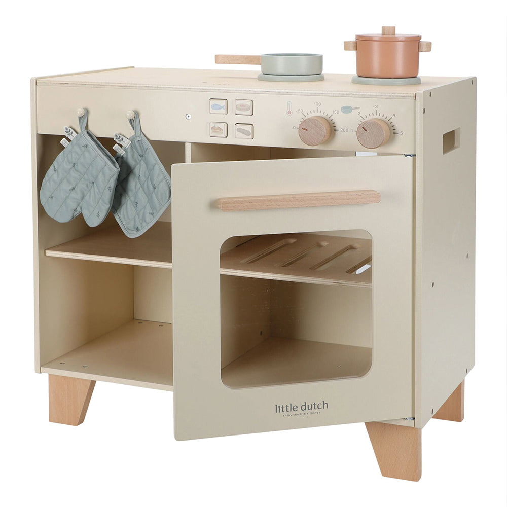 '- ["Accessori","FW25","Giocattoli","Infant","Kids","Little Dutch","Toddler"] - Giocattolo Little Dutch Cucina In Legno Limited Edition LD2498 - Lupis SRL