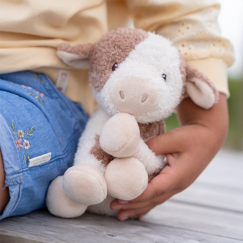 '- ["Accessori","FW25","Giocattoli","Infant","Kids","Little Dutch","Toddler"] - Giocattolo Little Dutch Peluche Mucca Little Farm LD8830 - Lupis SRL