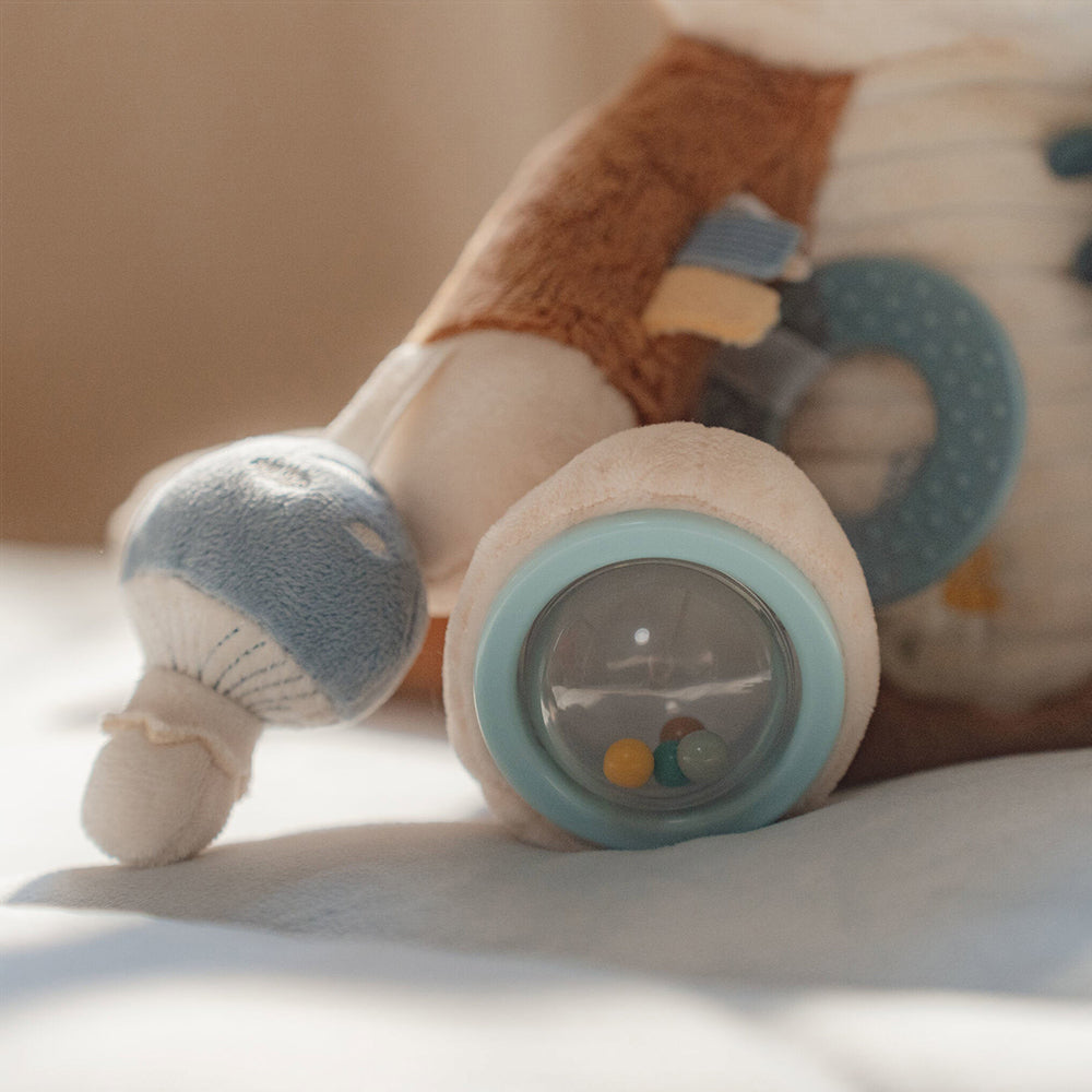 '- ["Accessori","FW25","Giocattoli","Infant","Kids","Little Dutch","Toddler"] - Giocattolo Little Dutch Peluche Multi Attività Volpe Forest Friends LD8918 - Lupis SRL