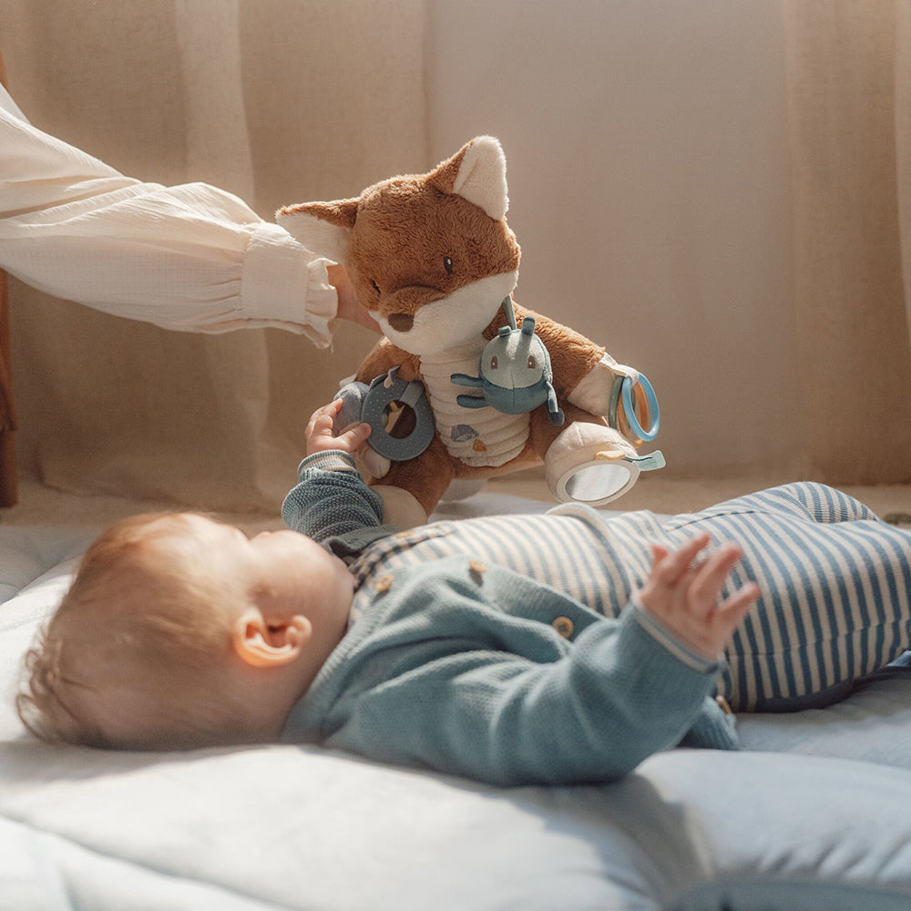 '- ["Accessori","FW25","Giocattoli","Infant","Kids","Little Dutch","Toddler"] - Giocattolo Little Dutch Peluche Multi Attività Volpe Forest Friends LD8918 - Lupis SRL