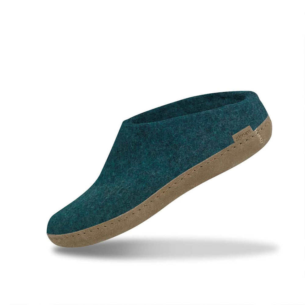 '- Ciabatte, Donna, Glerups, Nuovo, Scarpe, Ultima Taglia, Unisex, Uomo - Glerups Slip-on B-06-00 Ciabatte Petrol - Lupis SRL