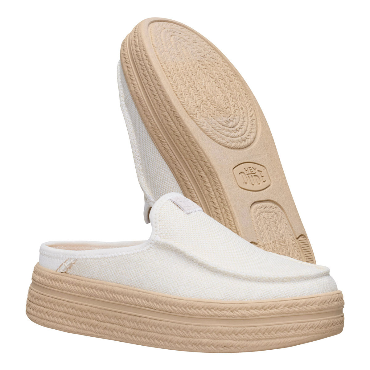 HEYDUDE Slip-On Donna Austin Lift Espadrille Woven Pink 45228-0LA