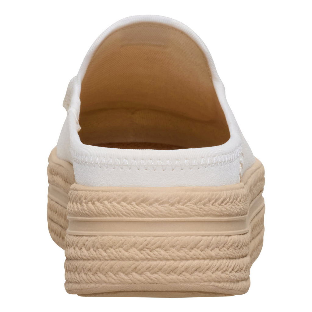 HEYDUDE Women's Austin Lift Espadrille Woven Pink Slip-On 45228-0LA