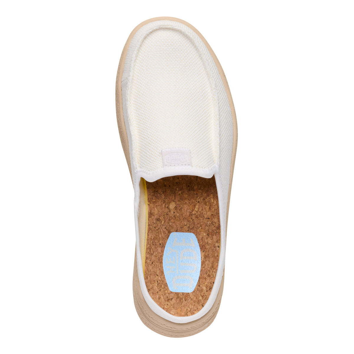 HEYDUDE Women's Austin Lift Espadrille Woven Pink Slip-On 45228-0LA