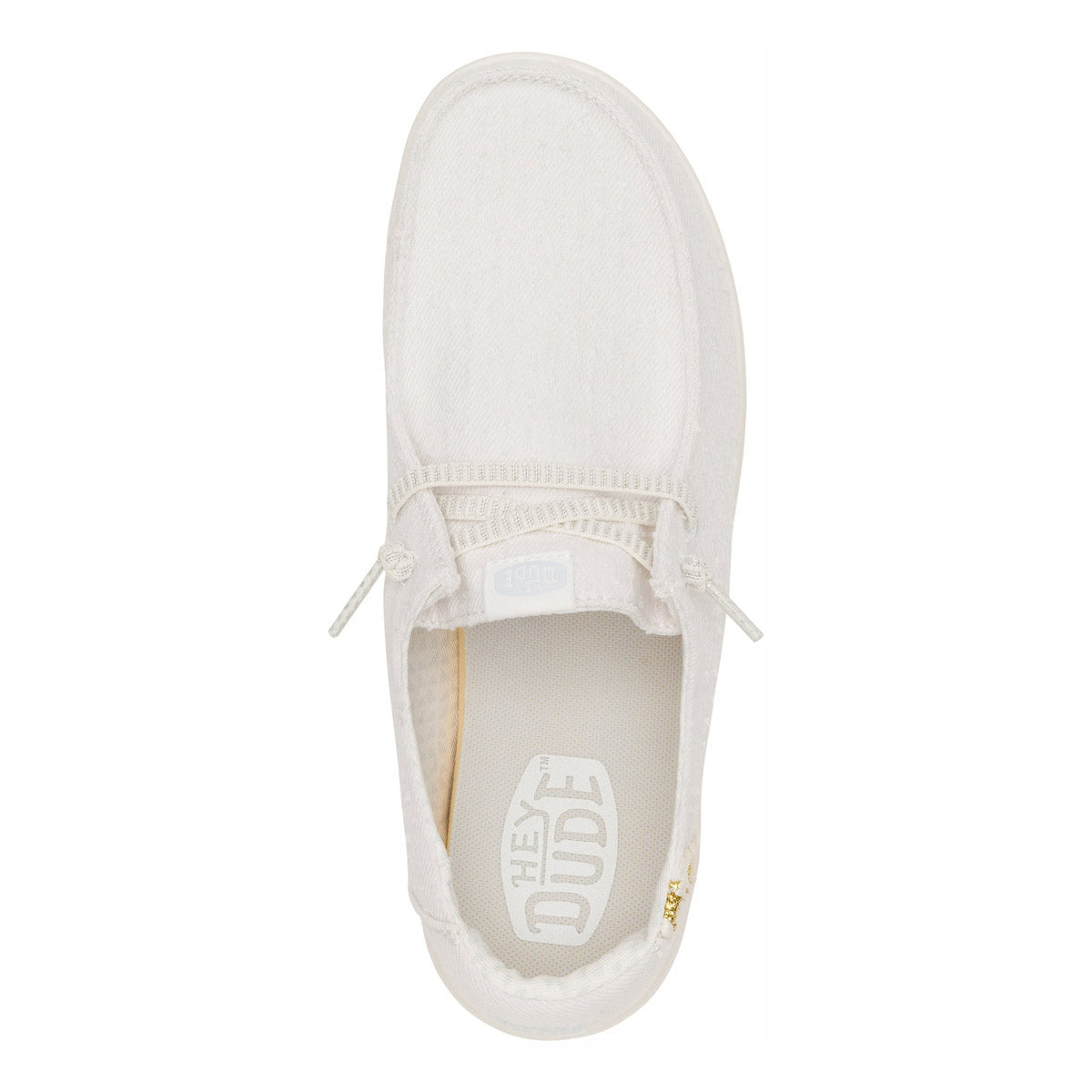HEYDUDE Slip-On Donna Wendy Espadrille Woven White 43681-1