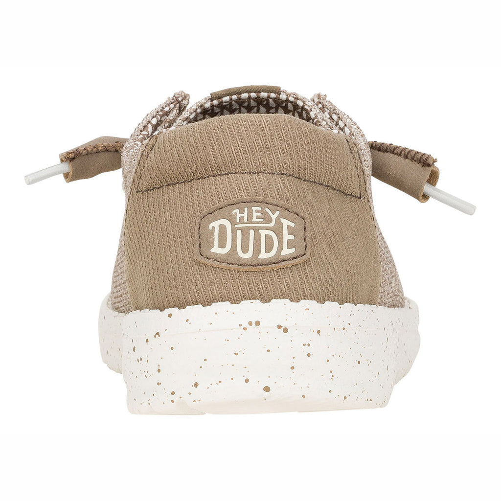 HEYDUDE Slip-On Donna Wendy Stretch Sox W Brown 41878-267