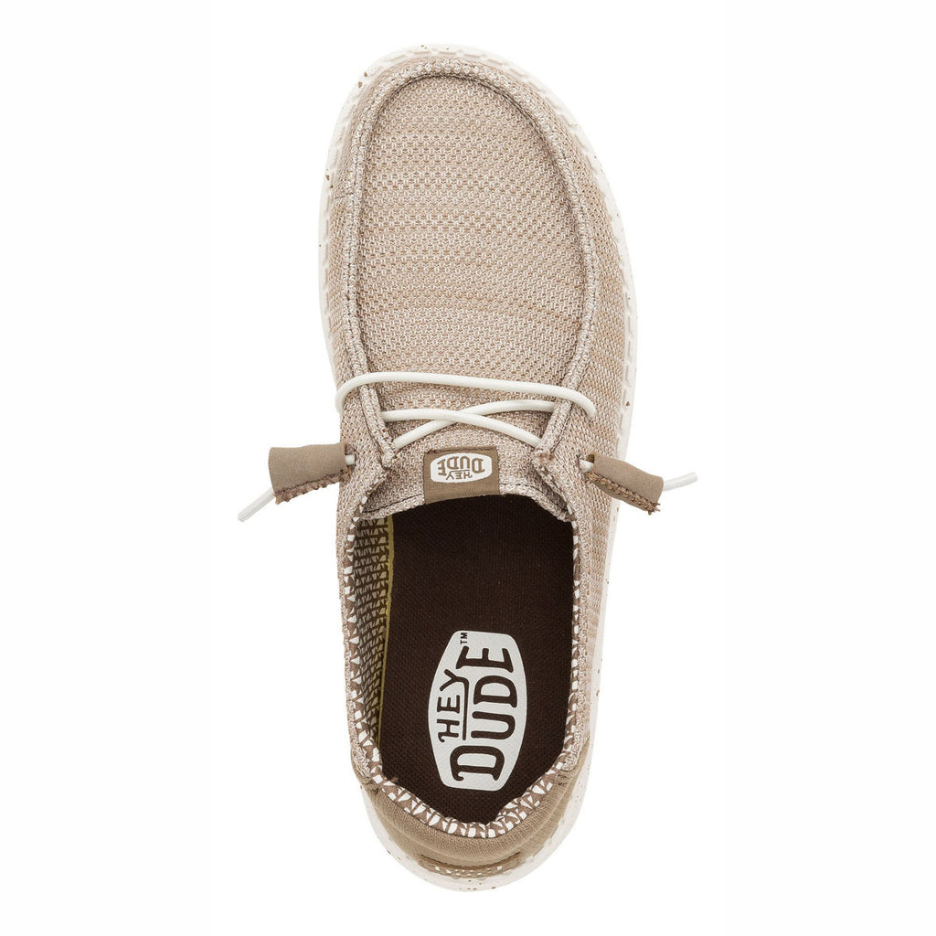 HEYDUDE Slip-On Donna Wendy Stretch Sox W Brown 41878-267