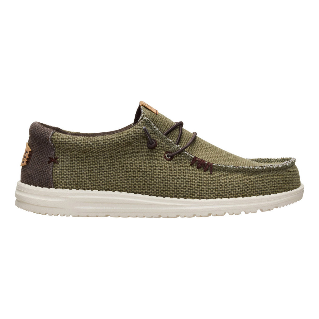 HEYDUDE Slip-On Unisex Wally Braided Burnt Olive 40003-3CI