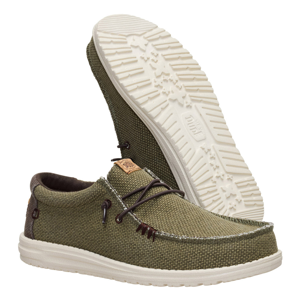 HEYDUDE Slip-On Unisex Wally Braided Burnt Olive 40003-3CI