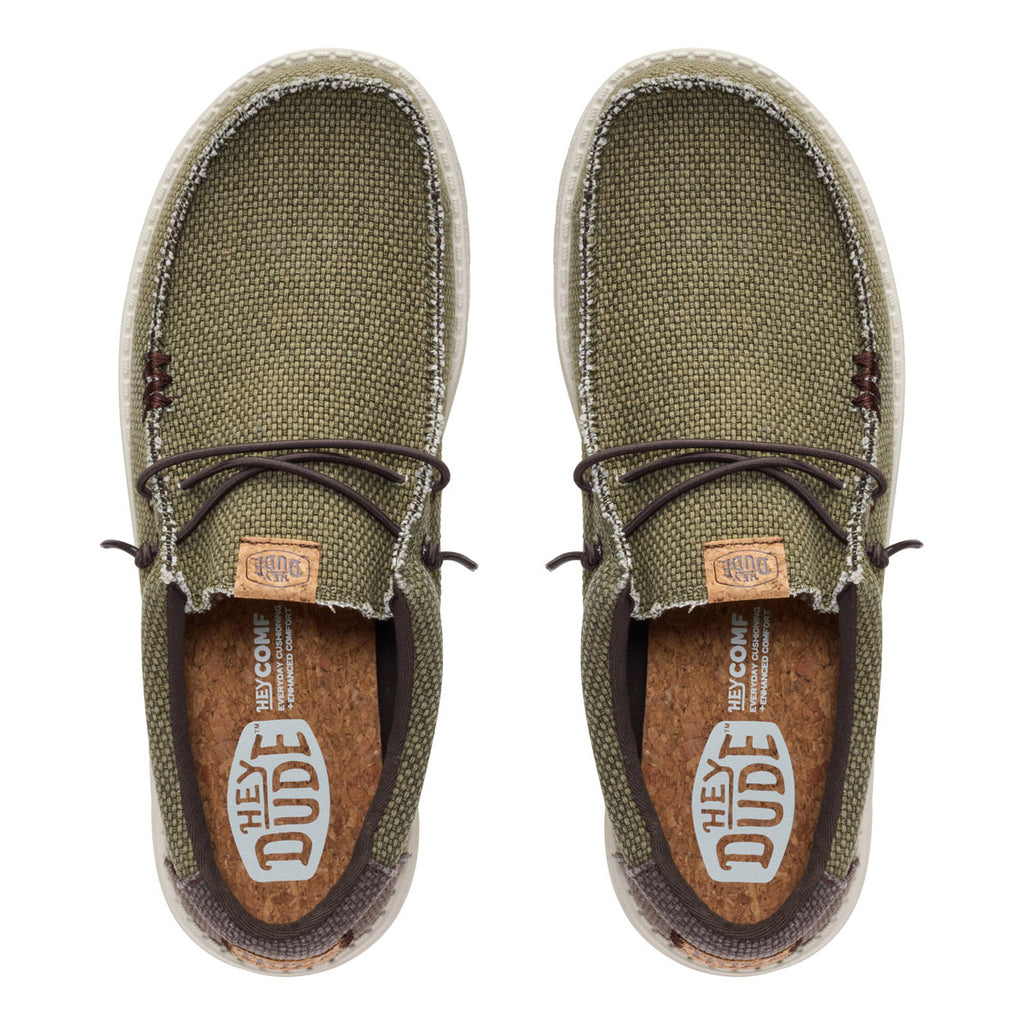 HEYDUDE Slip-On Unisex Wally Braided Burnt Olive 40003-3CI