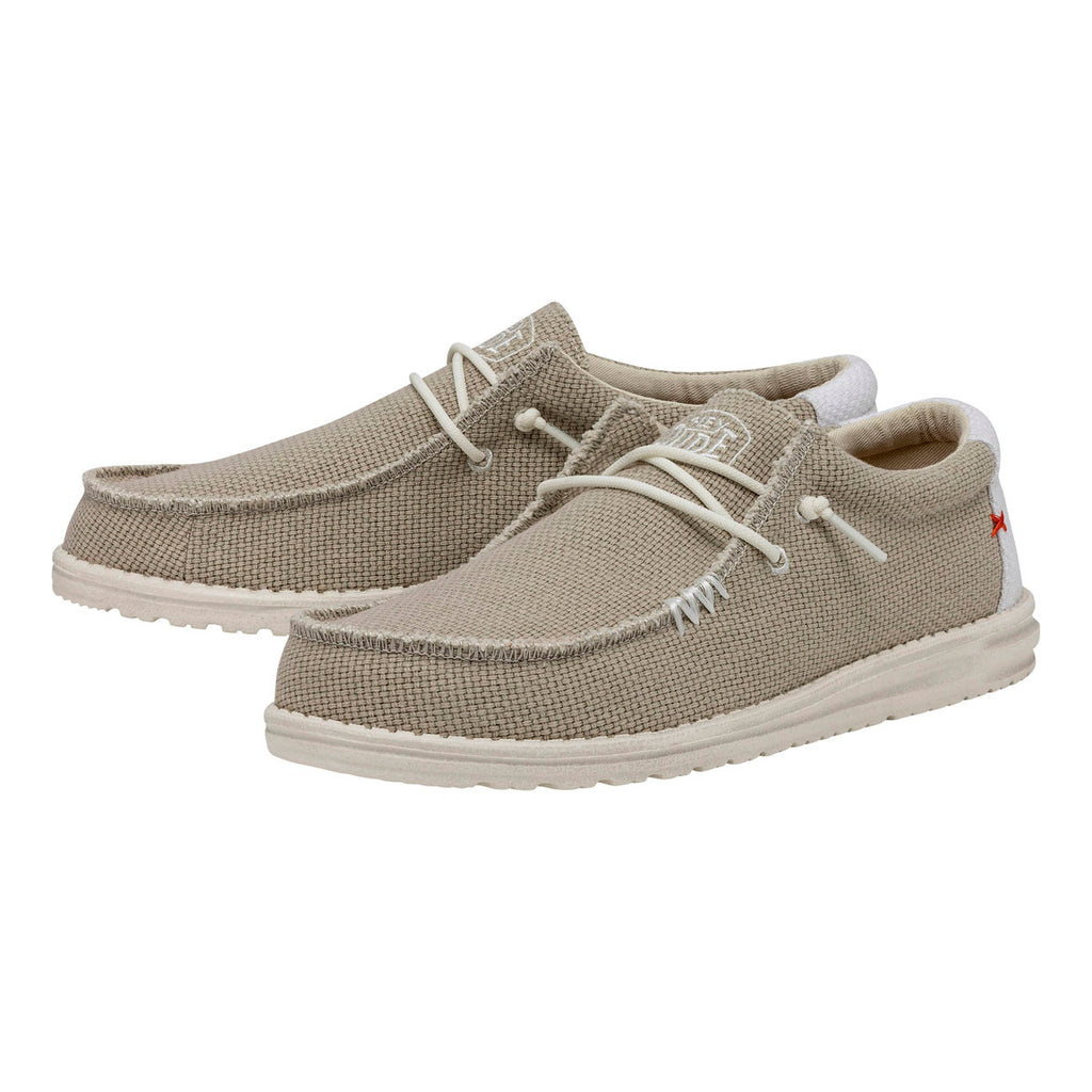 HEYDUDE Slip-On Unisex Wally Braided Off White 40003-1LB