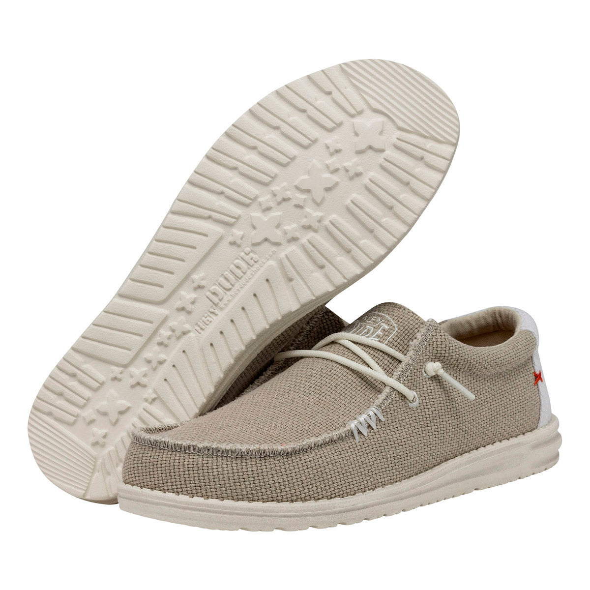 HEYDUDE Slip-On Unisex Wally Braided Off White 40003-1LB