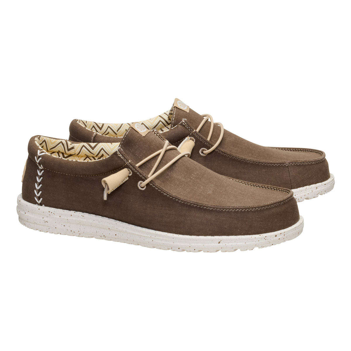 HEYDUDE Slip-On Unisex Wally Stretch Canvas Nut 40700-2LN