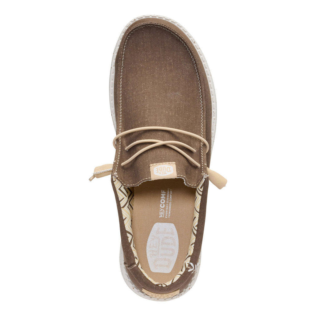 HEYDUDE Slip-On Unisex Wally Stretch Canvas Nut 40700-2LN