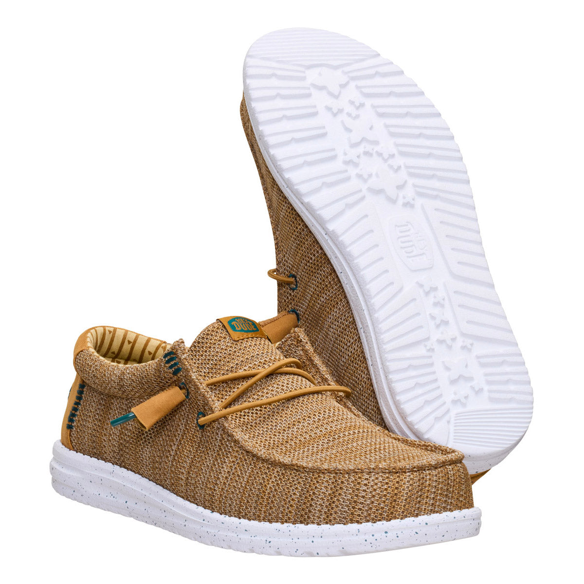 HEYDUDE Slip-On Unisex Wally Stretch Sox Bone Brown 41898-2LI