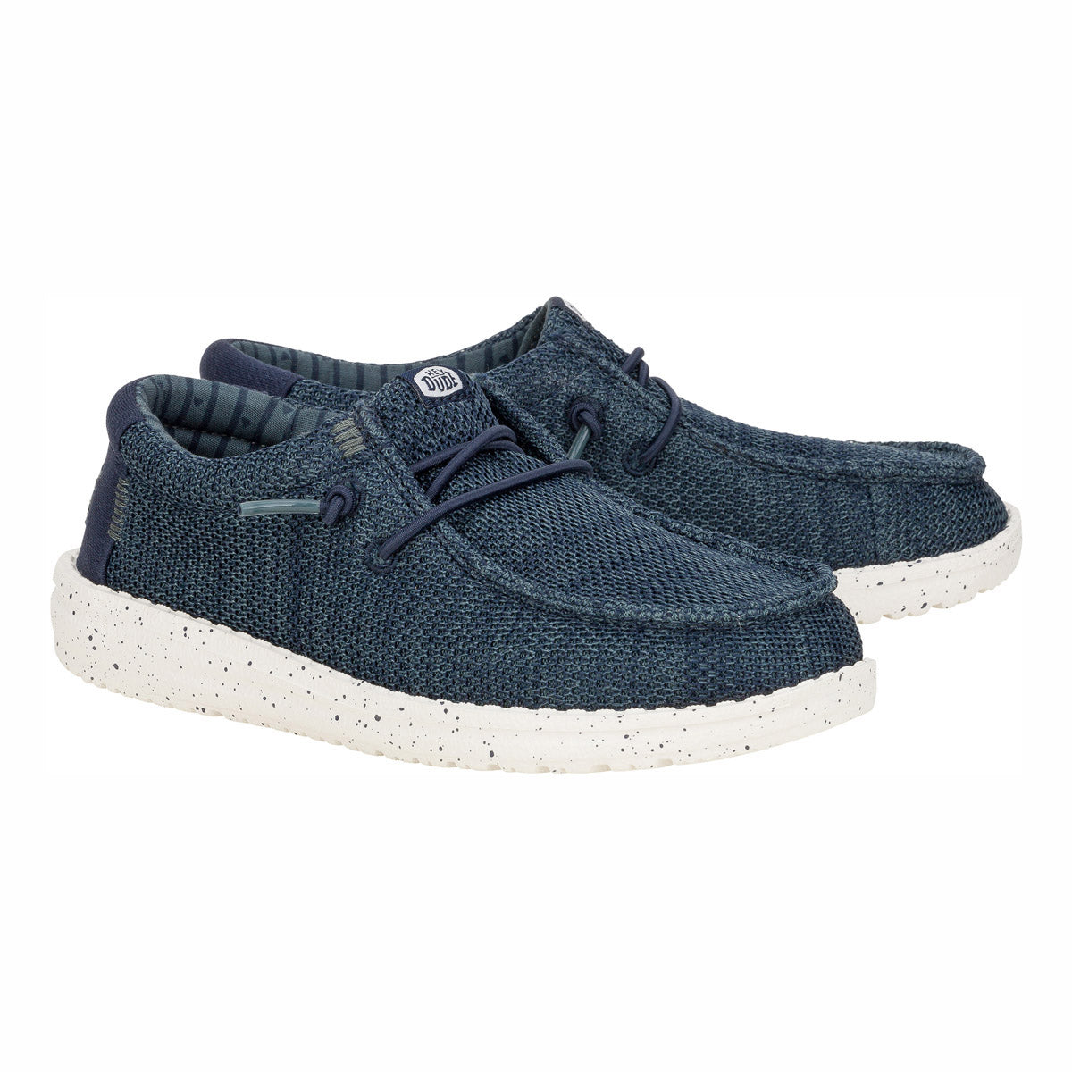 HEYDUDE Slip-On Youth Wally Y Stretch Sox Cream 42072A-410