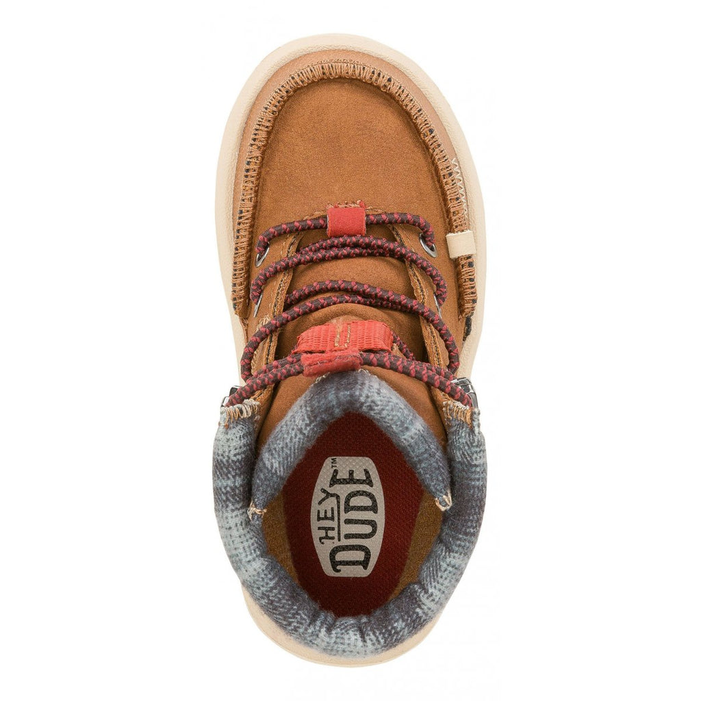 '- ["Hey Dude","Kids","Nuovo","Scarpe","Scarpe sportive"] - Hey Dude Bradley T Classic Cognac - Lupis SRL