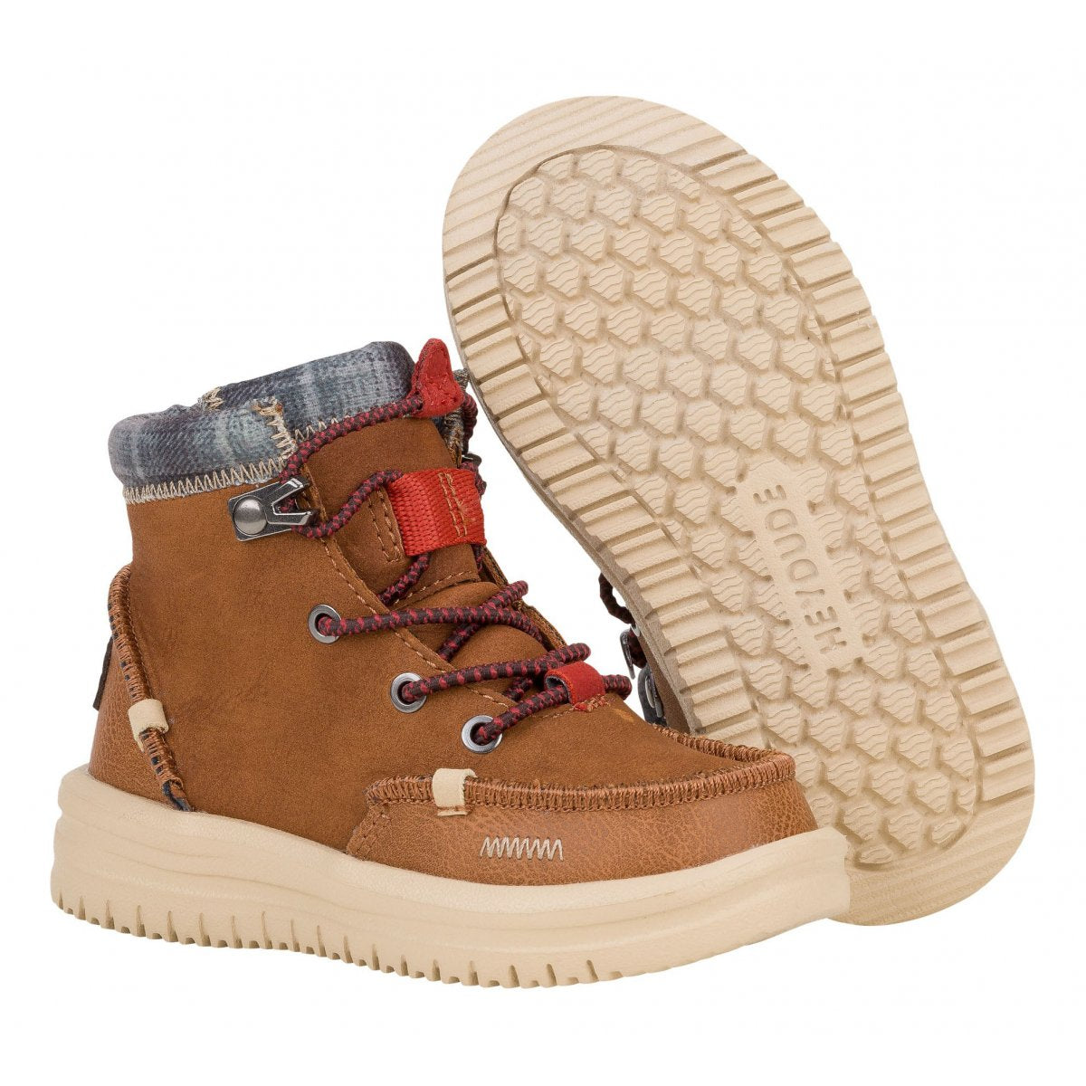 '- ["Hey Dude","Kids","Nuovo","Scarpe","Scarpe sportive"] - Hey Dude Bradley T Classic Cognac - Lupis SRL
