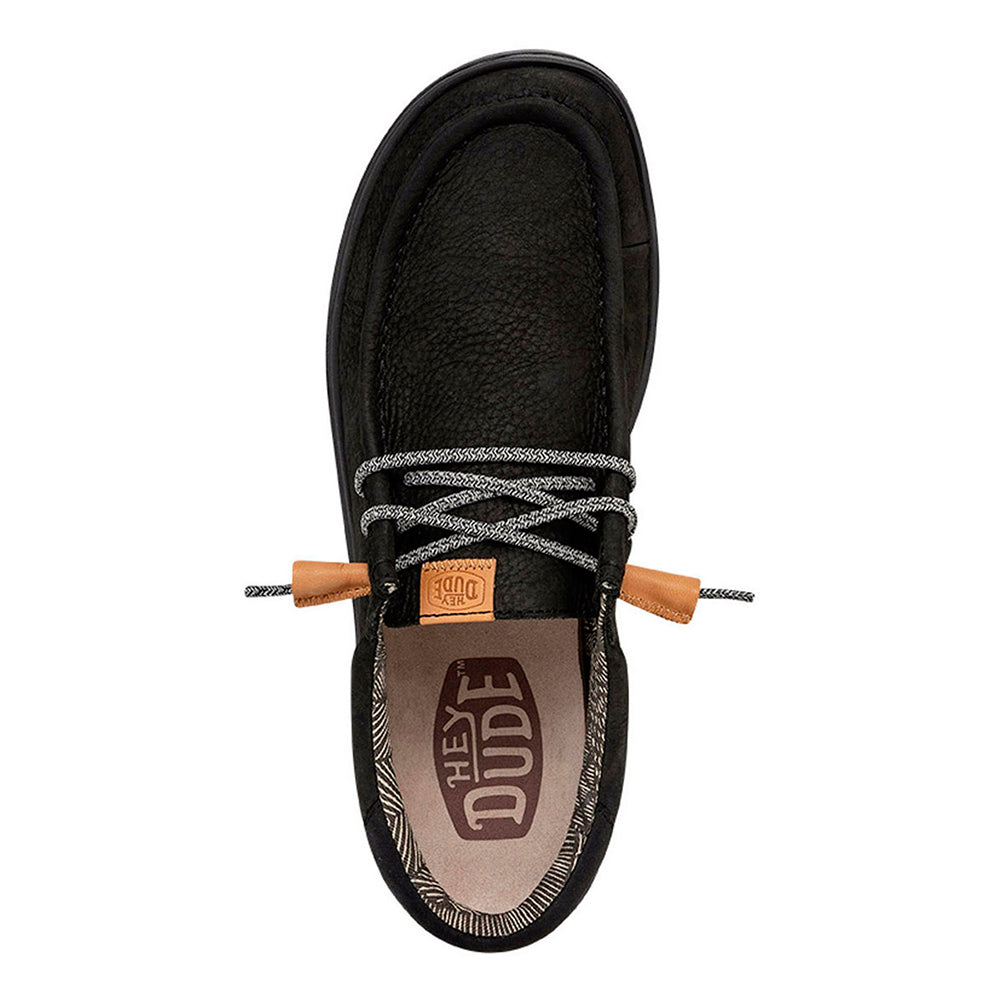'- ["Hey Dude","Nuovo","Scarpe","Slip-on","Uomo"] - Hey Dude Wally Grip Craft Leather Black - Lupis SRL