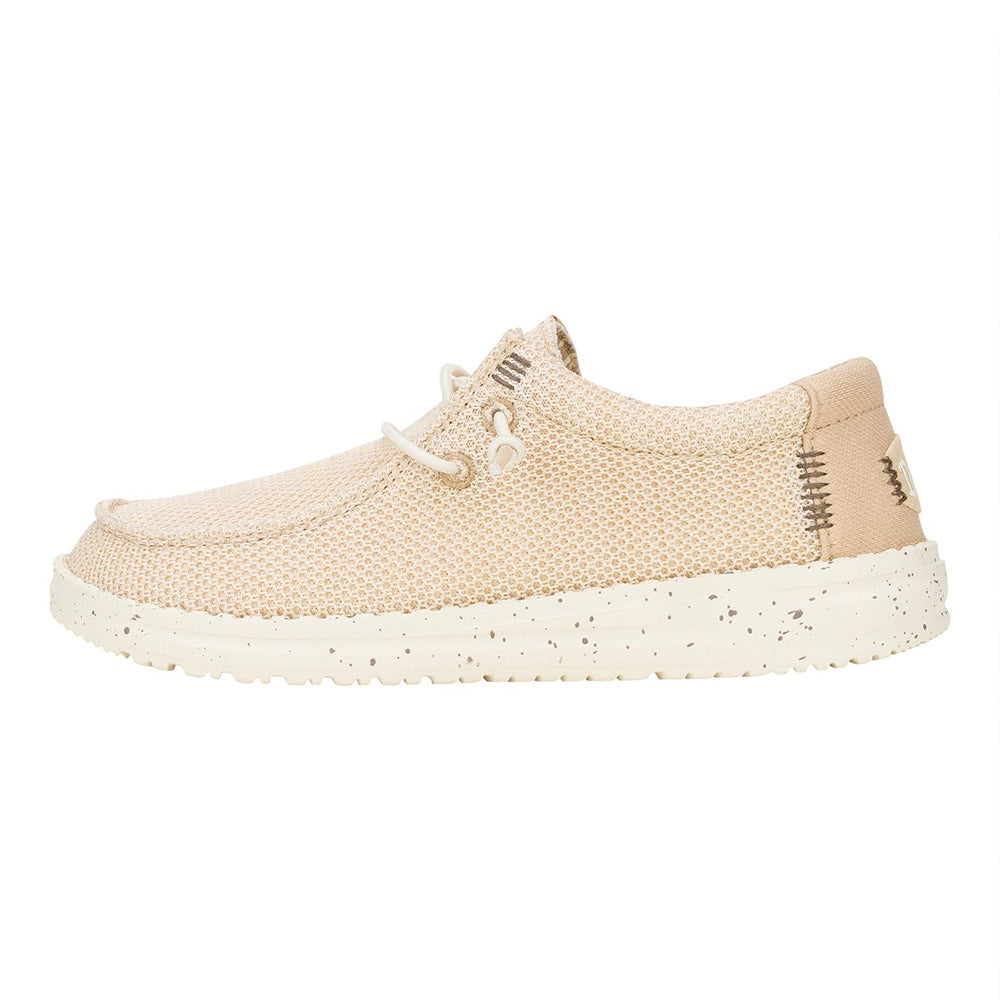 '- ["HEYDUDE","Kids","PE25","Scarpe","Scarpe sportive","Slip-on"] - HEYDUDE Wally Y Stretch Sox Irish Cream Egret 42072-0LZ - Lupis SRL