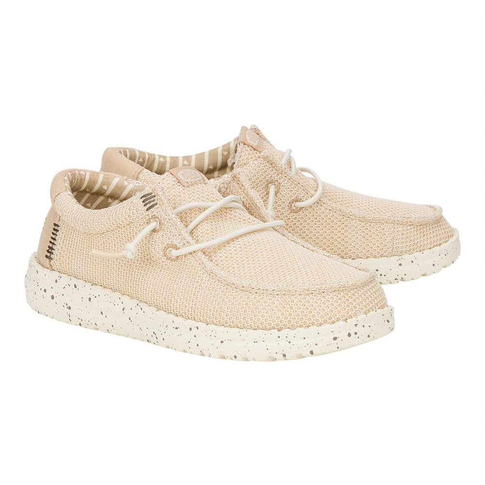 '- ["HEYDUDE","Kids","PE25","Scarpe","Scarpe sportive","Slip-on"] - HEYDUDE Wally Y Stretch Sox Irish Cream Egret 42072-0LZ - Lupis SRL