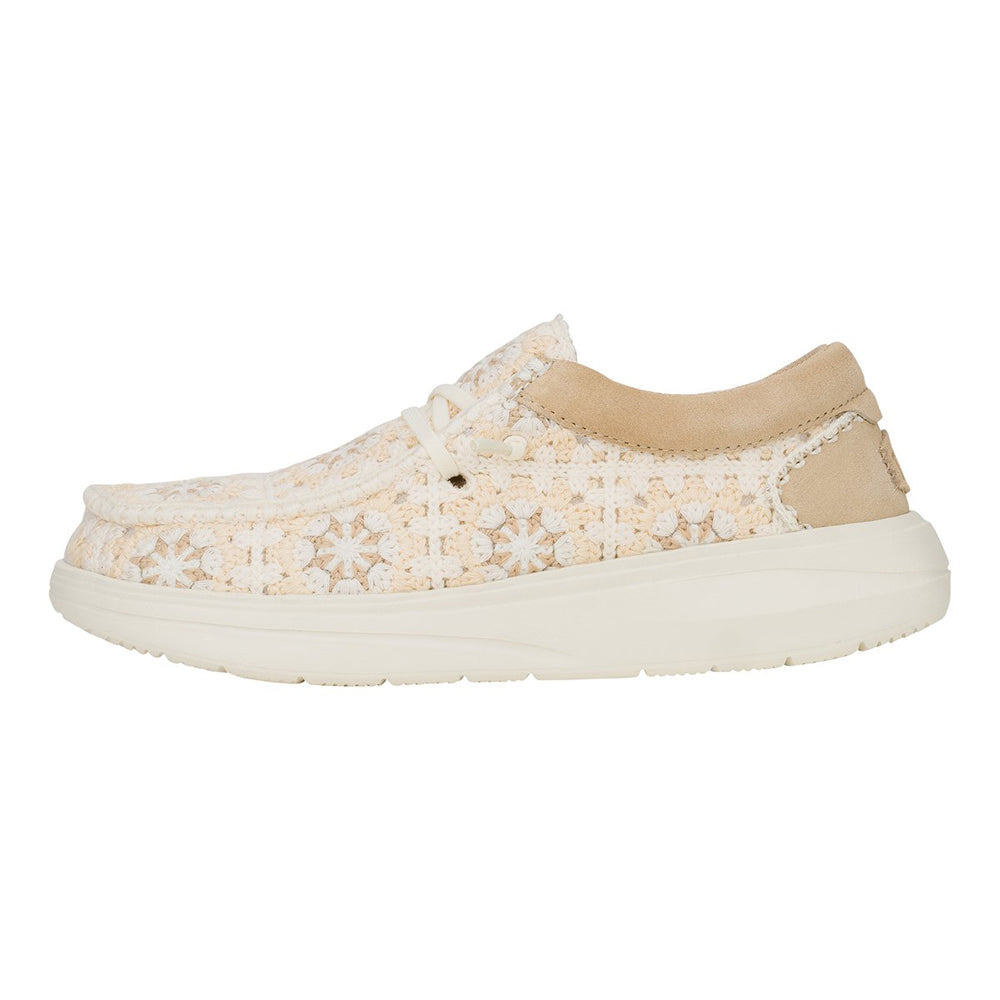 '- ["Hey Dude","PE25","Scarpe","Scarpe sportive"] - Hey Dude Wendy COMF Cottage Crochet Tan Multi 43728-2UG - Lupis SRL