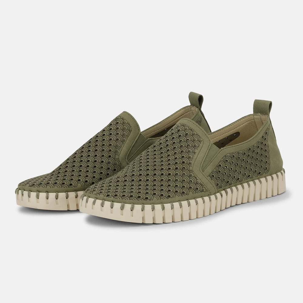 Ilse Jacobsen Slip-on Uomo TULIP140M-ARMY-410