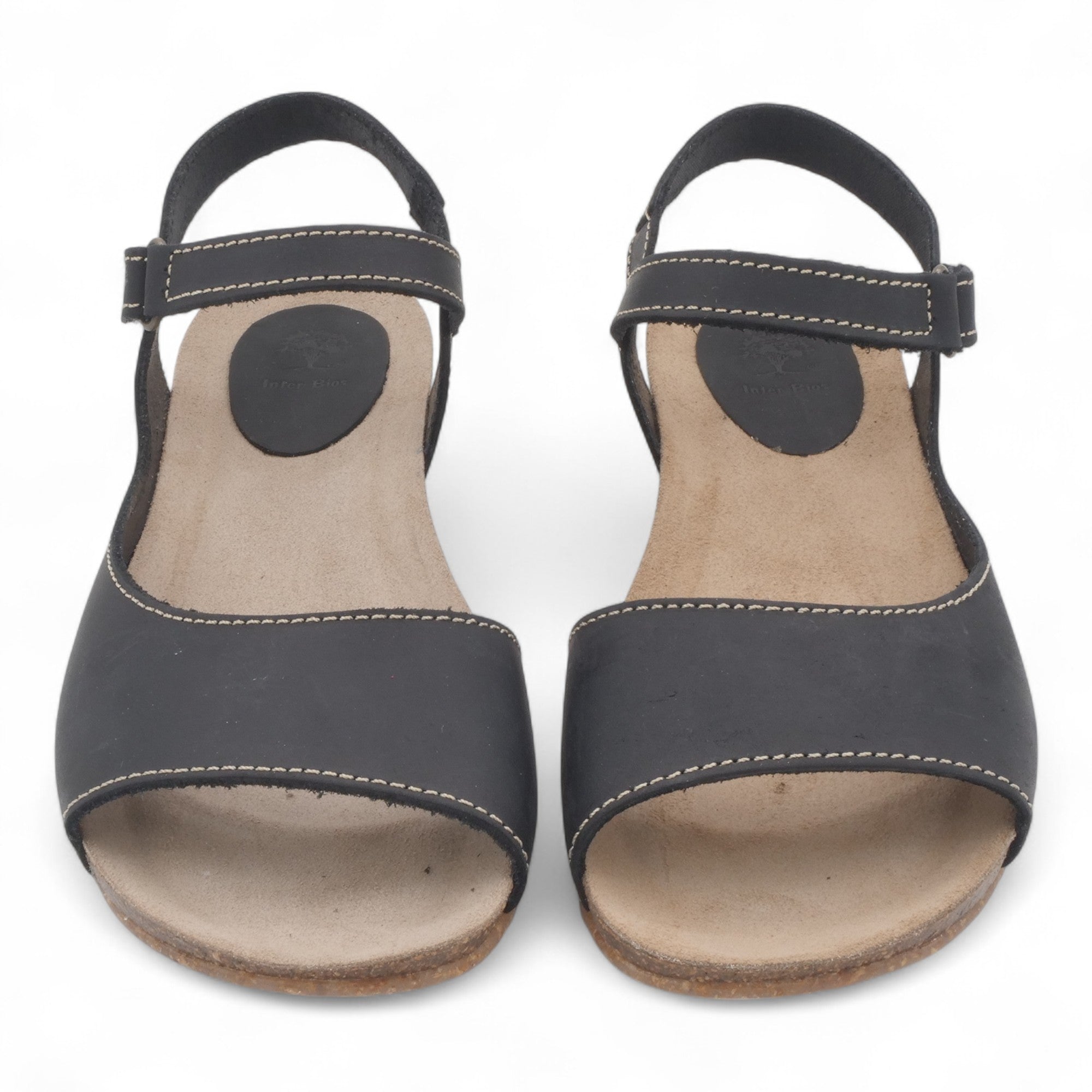 '- ["Artigianato","Donna","Inter-Bios","PE25","Sandali Eleganti","Sandali Sportivi","Scarpe","Ultima Taglia"] - Inter-Bios Negro Negro Nero 4458 - Lupis SRL