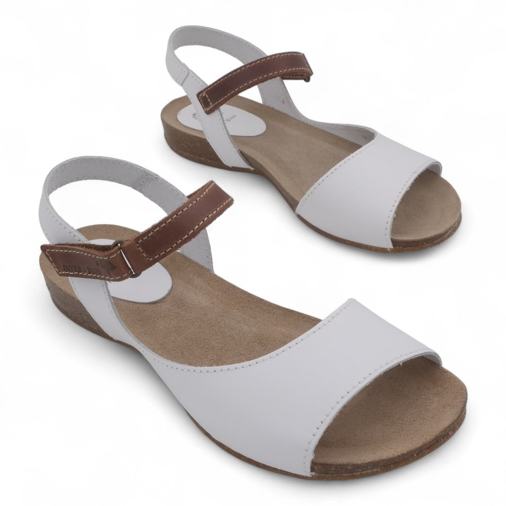 '- ["Artigianato","Donna","Inter-Bios","PE25","Sandali Eleganti","Sandali Sportivi","Scarpe","Ultima Taglia"] - Inter-Bios White Ours White 4458 - Lupis SRL
