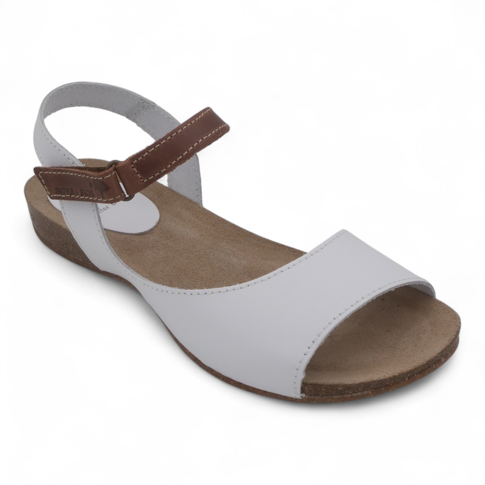 '- ["Artigianato","Donna","Inter-Bios","PE25","Sandali Eleganti","Sandali Sportivi","Scarpe","Ultima Taglia"] - Inter-Bios White Ours White 4458 - Lupis SRL