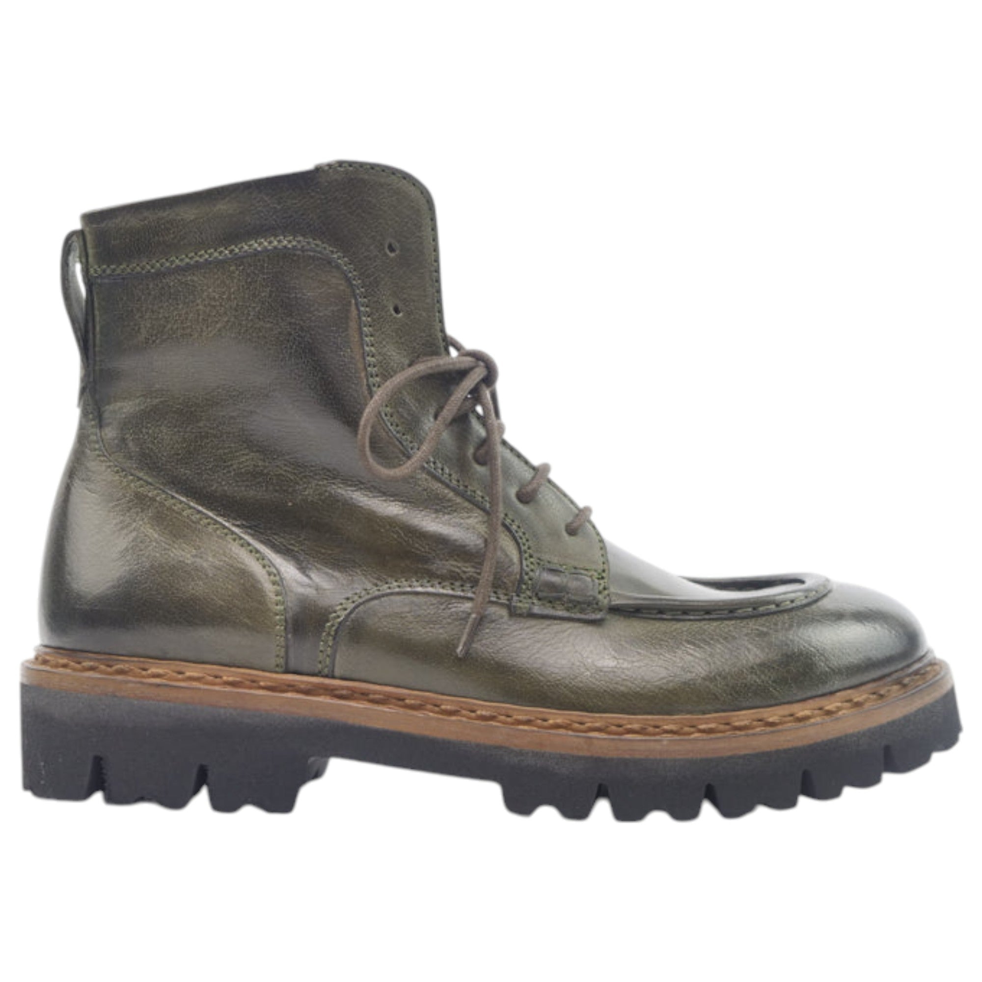 '- ["Anfibi","Artigianato","JP\/DAVID","Scarpe","Ultima Taglia","Uomo"] - JP/DAVID 23 Candy Militare Tronchetto 37340/17 - Lupis SRL