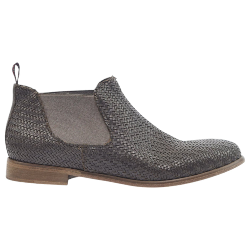 '- ["Artigianato","JP\/DAVID","Scarpe","Stivaletti","Uomo"] - JP/DAVID 34412 3 Brown Stivaletto Intrecciato - Lupis SRL