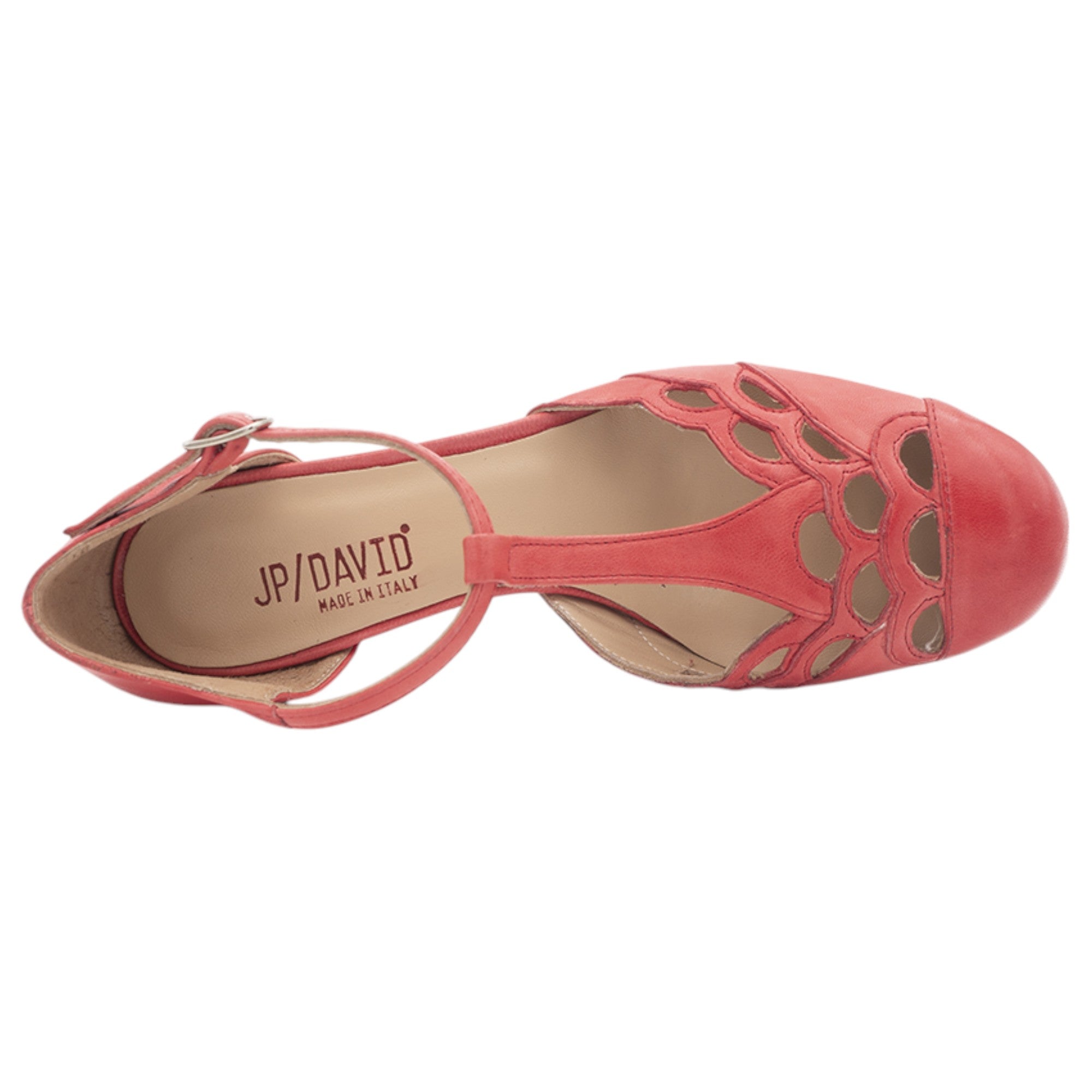 '- ["Artigianato","Donna","JP\/DAVID","Sandali","Scarpe","Tacco"] - JP/DAVID 5121 Curtaca Papua Rosso Beige - Lupis SRL