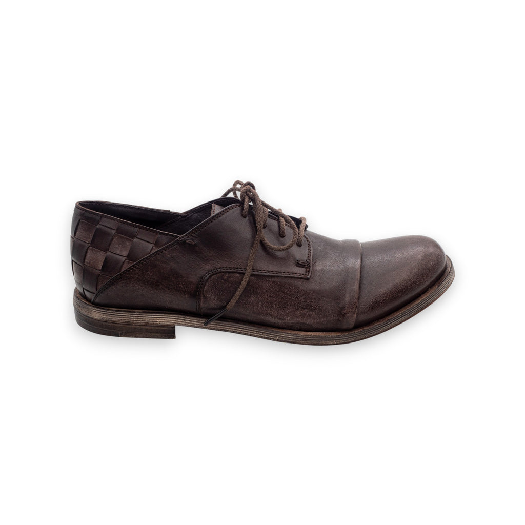 JP/DAVID Men's Papua Bronzed Washed Woven Lace-up Shoe 2580-380-7