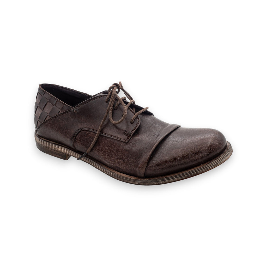 JP/DAVID Men's Papua Bronzed Washed Woven Lace-up Shoe 2580-380-7