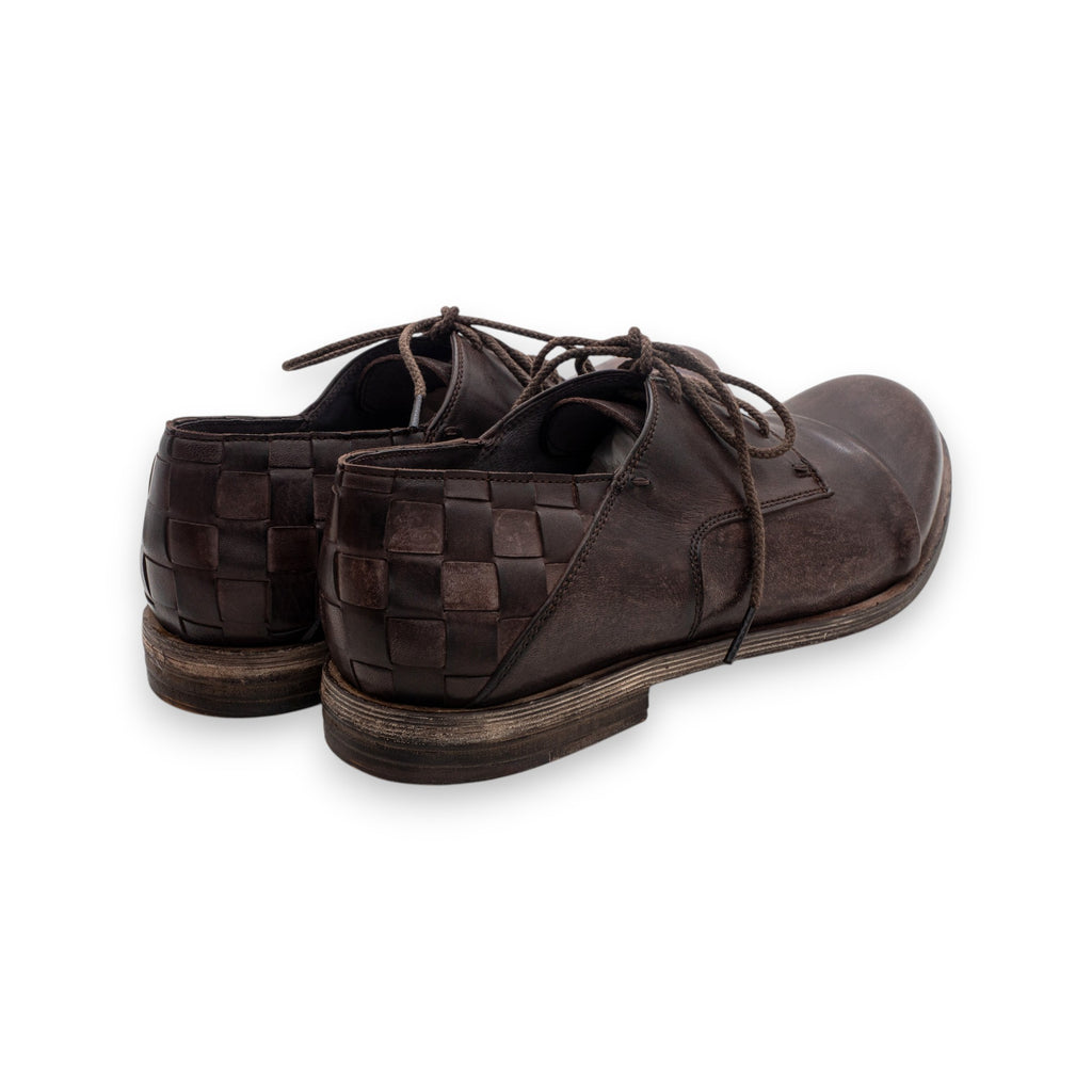 JP/DAVID Men's Papua Bronzed Washed Woven Lace-up Shoe 2580-380-7