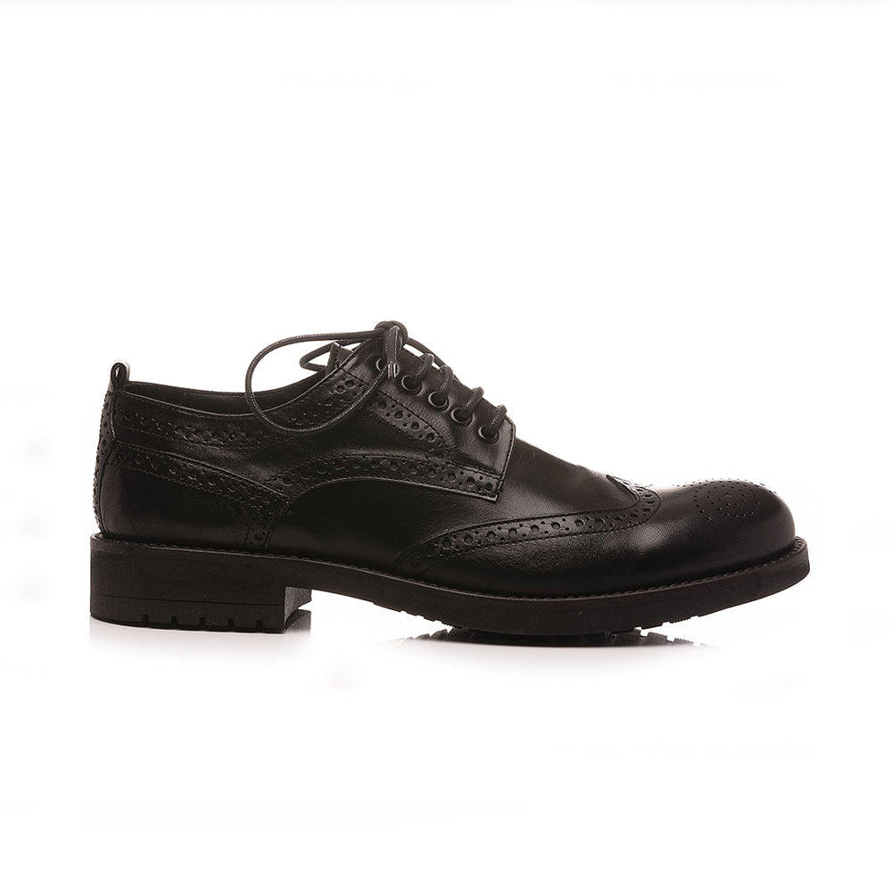 '- Artigianato, Derby, JP/DAVID, Scarpe, Uomo - JP/DAVID 34804/190 Papua Nero Wilson - Lupis SRL