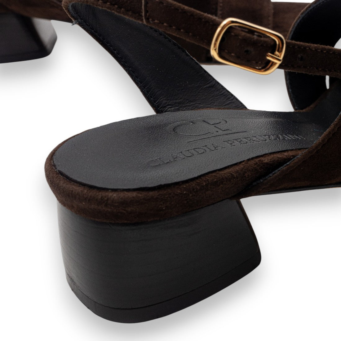 Kalos Women's Suede Dark Brown Sandals KA2615-TDM