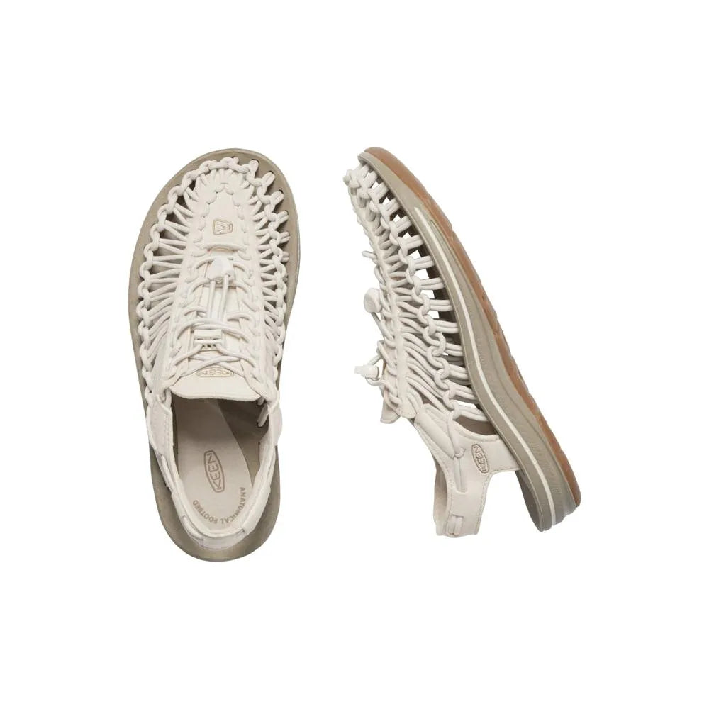 '- ["Donna","Keen","PE25","Sandali Sportivi","Scarpe","Scarpe sportive"] - Keen Uneek W White Cap Cornstalk 1018698 - Lupis SRL