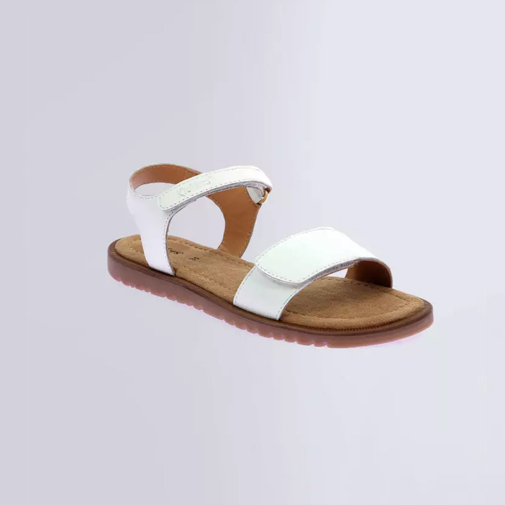 '- ["Kickers","Kids","PE25","Sandali","Scarpe"] - Kickers Kick Braida Nappa White - Lupis SRL