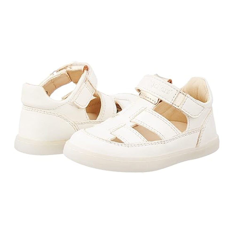 '- ["Kickers","Kids","Sandali","Scarpe"] - Kickers Tractus Blanc Metallise Gabbietta Kids - Lupis SRL