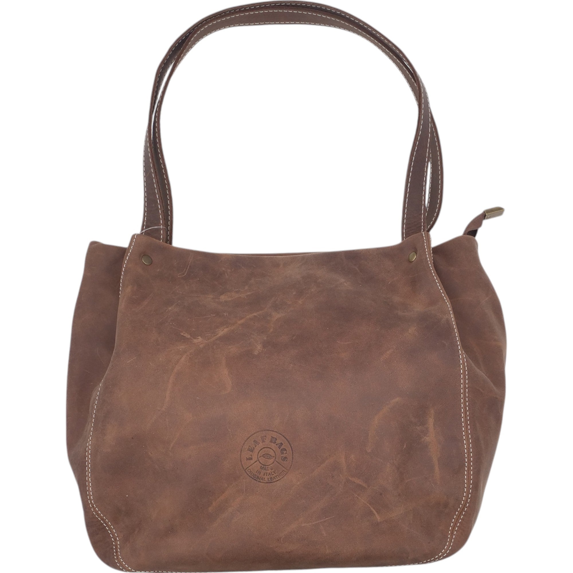 '- ["Accessori","Artigianato","Borse","Donna","Leaf Bags","Nuovo"] - Leaf Bags Borsetta Marrone 3658 - Lupis SRL