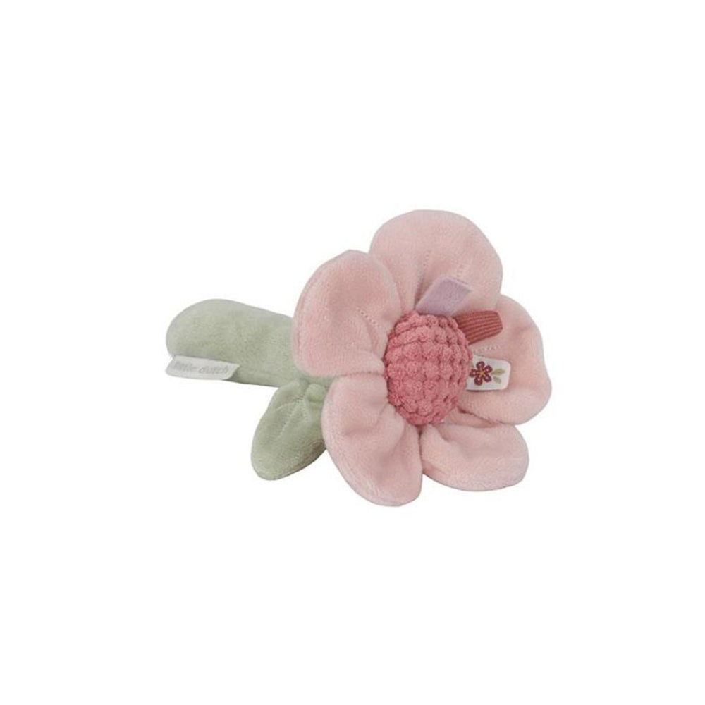 '- ["Accessori","FW25","Giocattoli","Infant","Kids","Little Dutch","Toddler"] - Giocattolo Little Dutch Sonaglio Morbido con Fiore Fairy Garden LD9001 - Lupis SRL