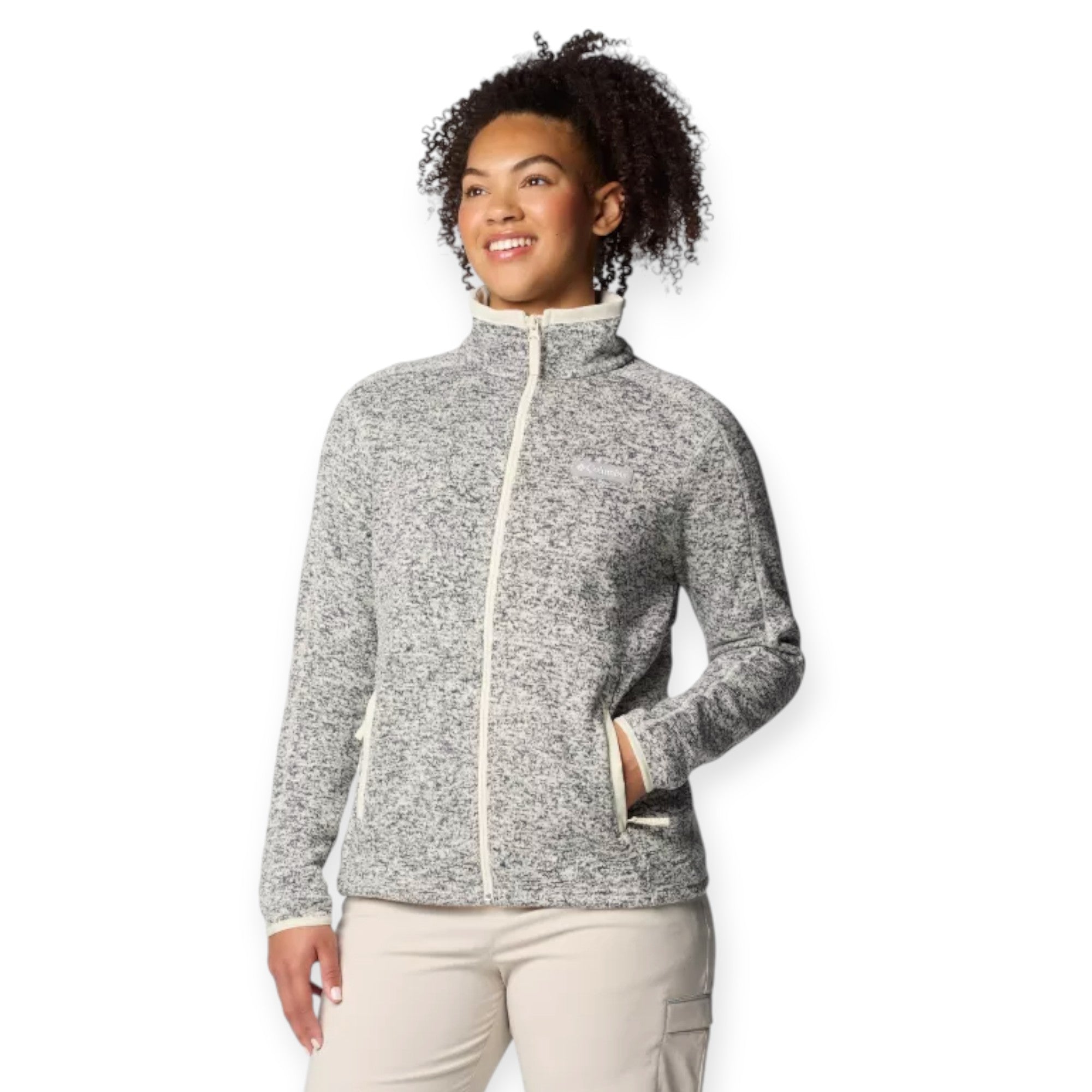 '- ["Abbigliamento","Columbia Sportswear","Donna","FW25","Giacche","Maglioni"] - Maglione Columbia Sportswear W Sweater Weather Full Zip II Chalk 2085724-191 - Lupis SRL