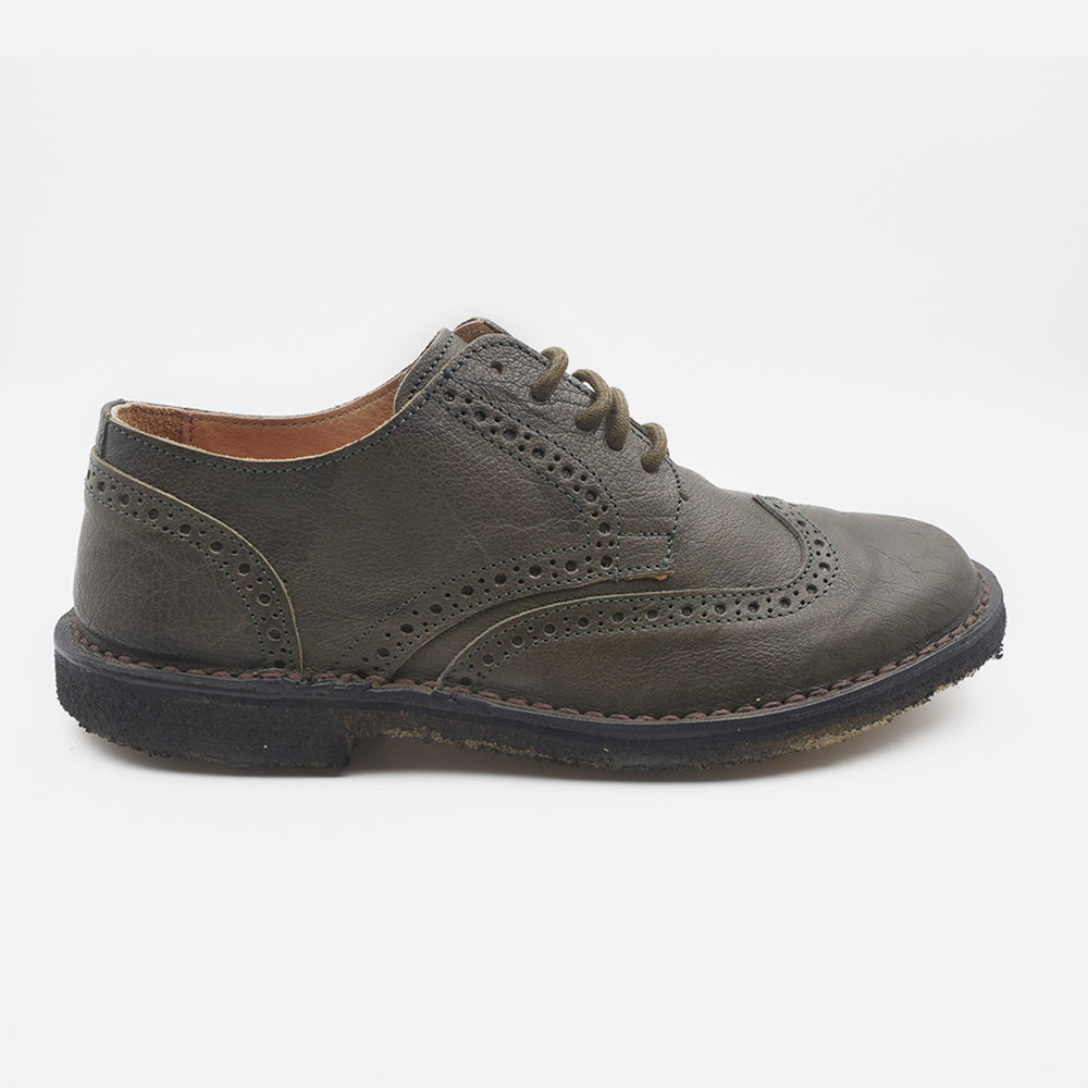 '- ["Artigianato","Derby","Donna","Manufatto Toscano Vinci","Nuovo","Scarpe"] - Manufatto Toscano Vinci Capra Verde 200 - Lupis SRL