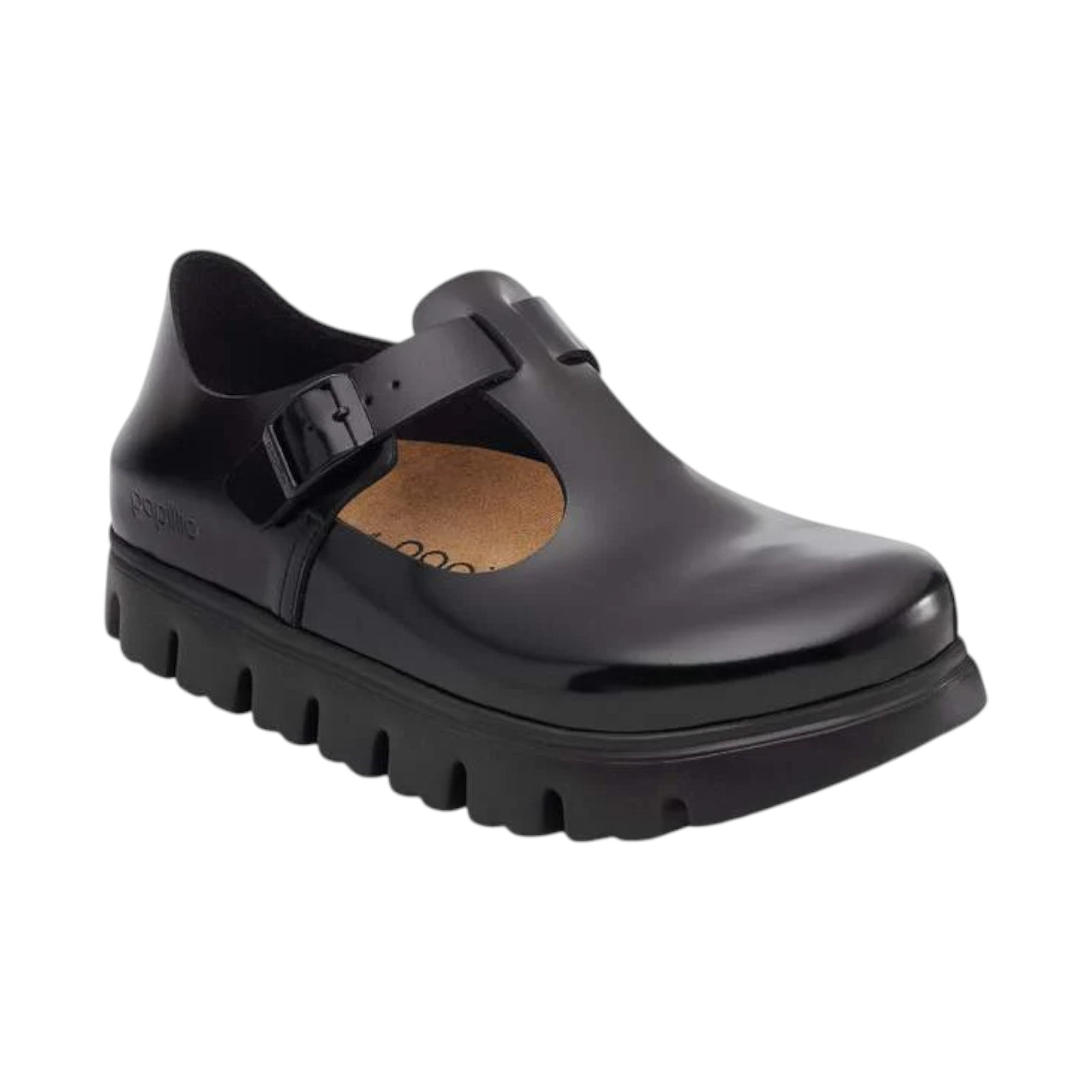Mary Jane Donna Birkenstock Paris Chunky Pelle Nero 1030559